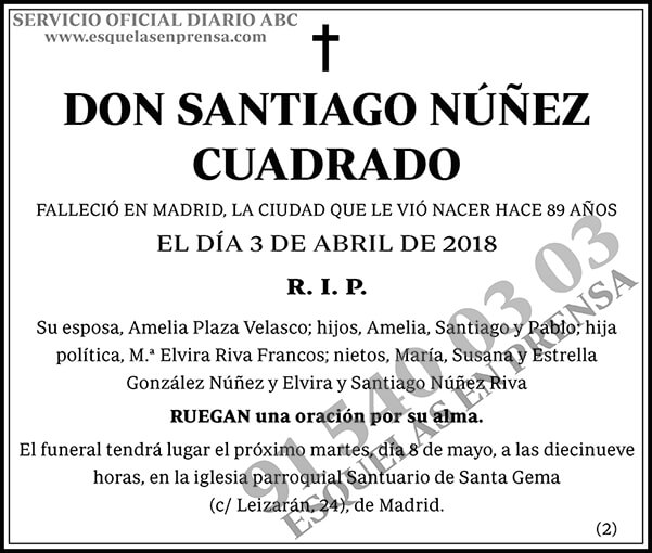 Santiago Núñez Cuadrado